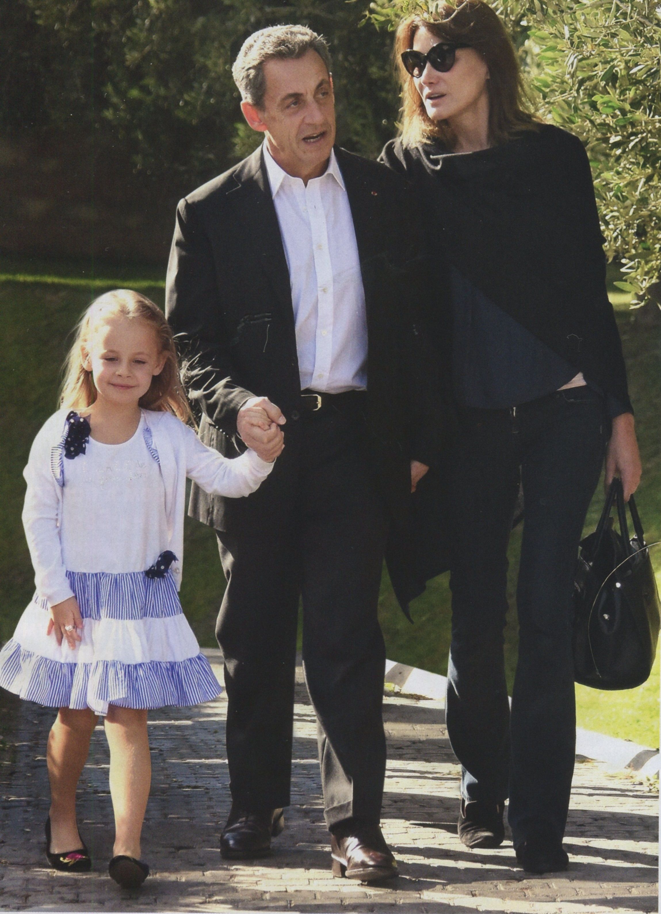 Карлы бруни саркози. Дочь Николя Саркози и Карлы Бруни.