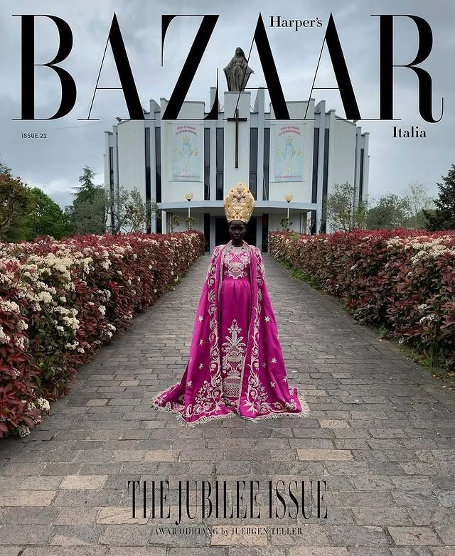 Awar Odhiang - Harper's Bazaar Magazine Cover [Italy] (June 2025)