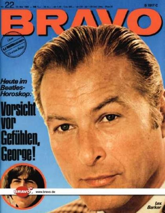 Lex Barker - Bravo Magazine [Germany] (14 May 1966)
