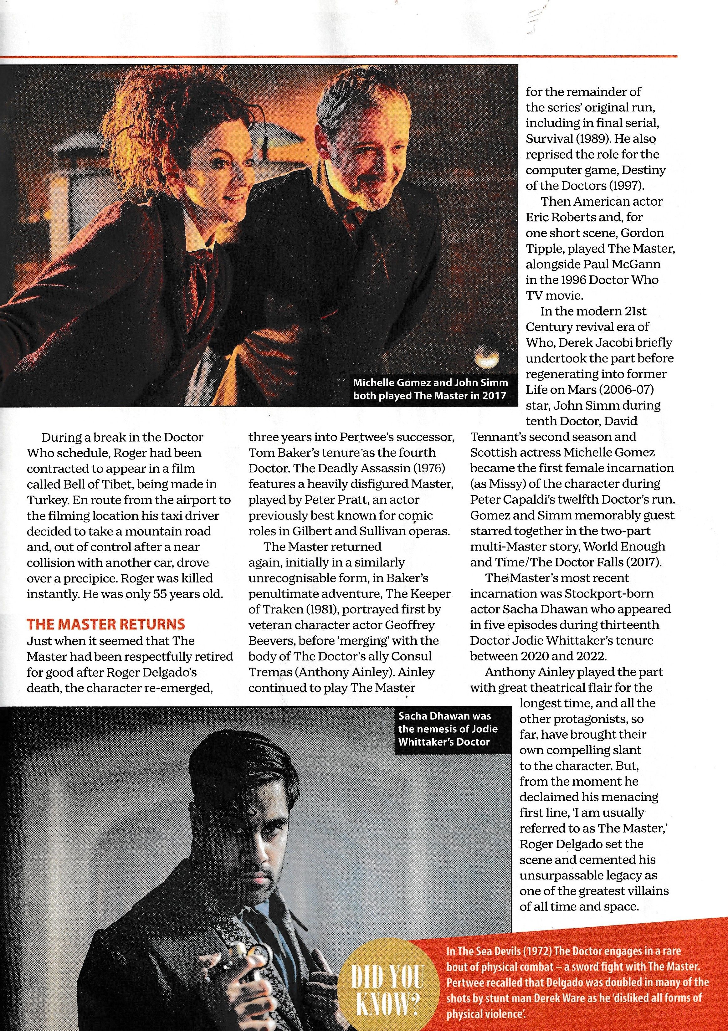 Doctor Who - Yours Retro Magazine Pictorial [United Kingdom] (March 2025)